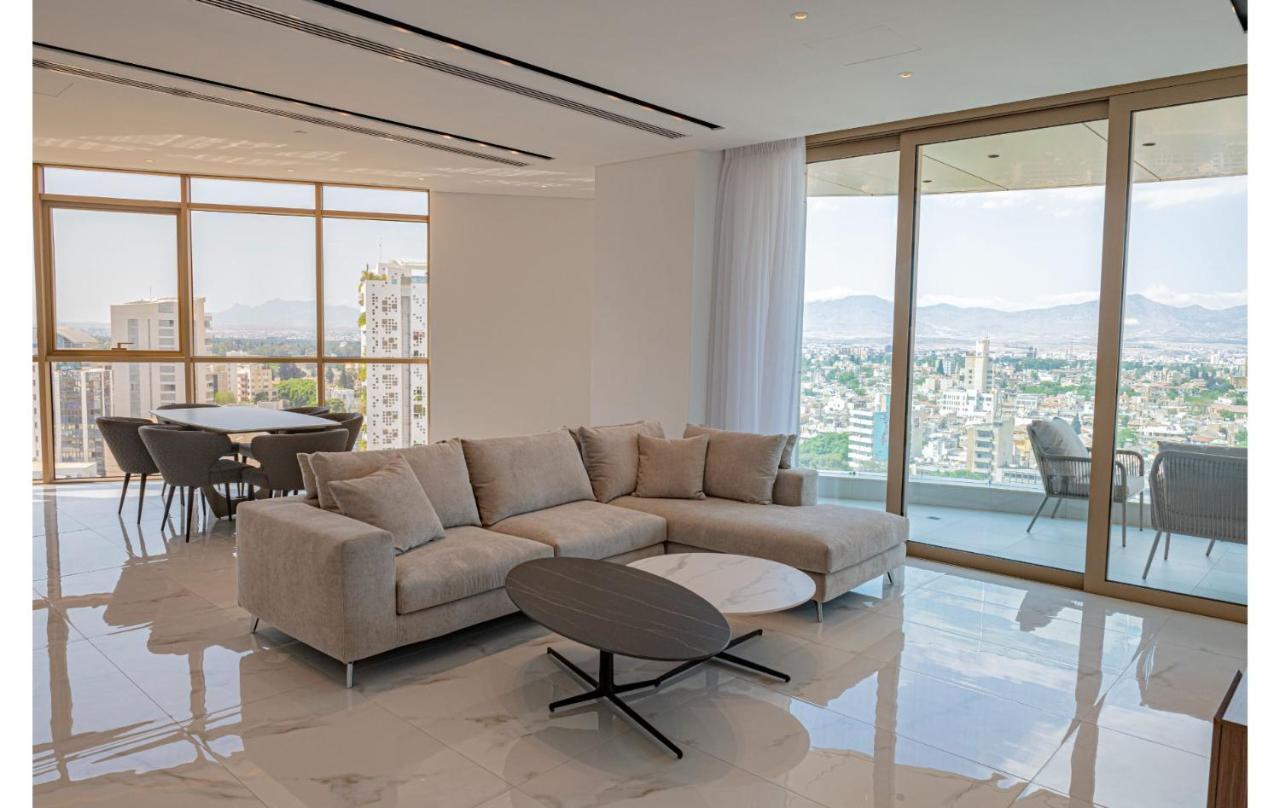 360 Nicosia - Luxury Apartment Panoramic View 외부 사진
