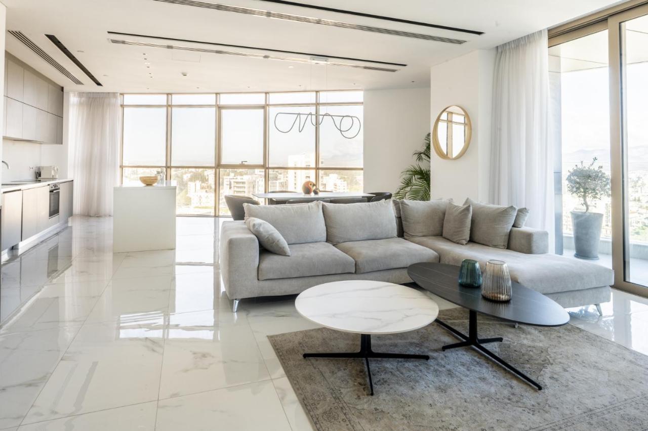 360 Nicosia - Luxury Apartment Panoramic View 외부 사진