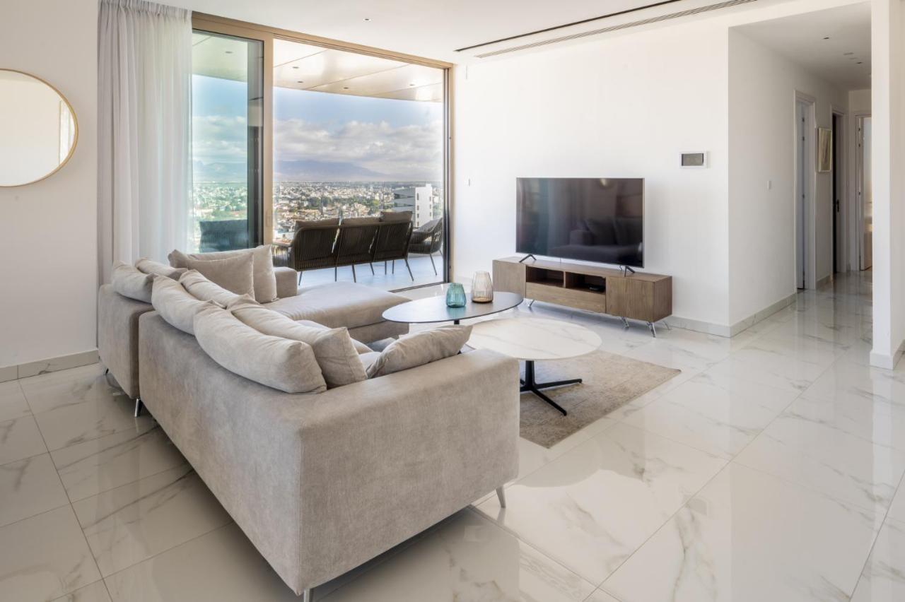 360 Nicosia - Luxury Apartment Panoramic View 외부 사진